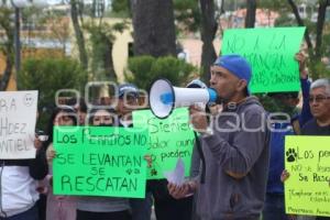 TLAXCALA . MANIFESTACIÓN DE ANIMALISTAS