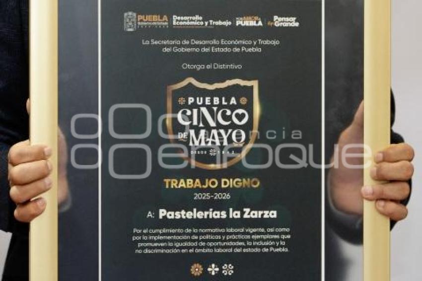SEDETRA . DISTINTIVO CINCO DE MAYO