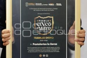 SEDETRA . DISTINTIVO CINCO DE MAYO