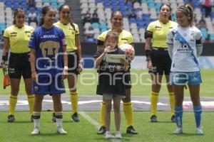 FÚTBOL FEMENIL . PUEBLA VS PUMAS