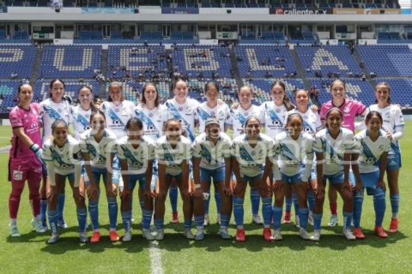FÚTBOL FEMENIL . PUEBLA VS PUMAS