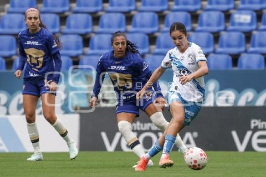 FÚTBOL FEMENIL . PUEBLA VS PUMAS