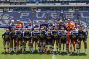 FÚTBOL FEMENIL . PUEBLA VS PUMAS