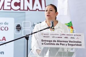 GOBIERNO ESTATAL . ENTREGA ALARMAS VECINALES