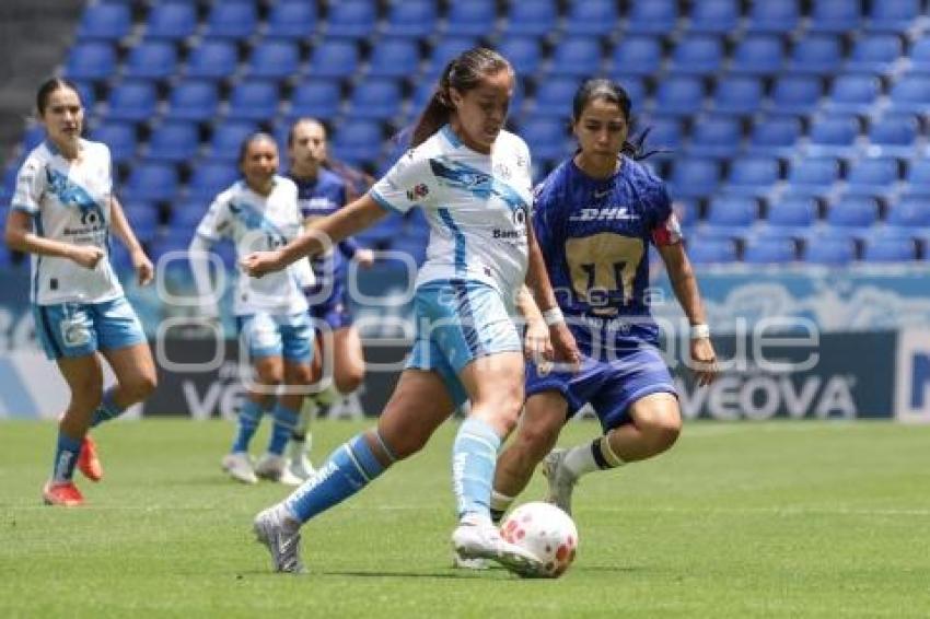 FÚTBOL FEMENIL . PUEBLA VS PUMAS