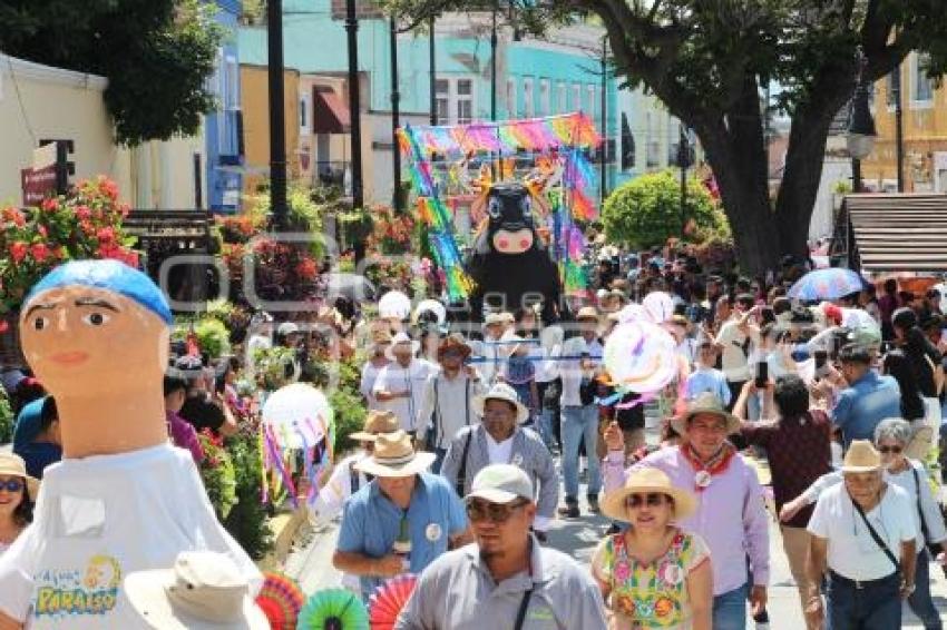 ATLIXCO . DESFILE DE MOJIGANGAS