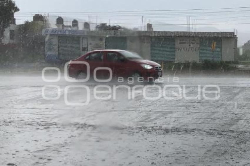 TLAXCALA . LLUVIA
