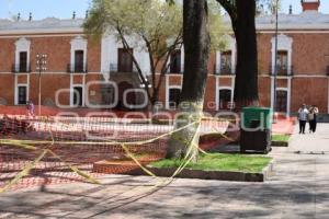 TLAXCALA . REHABILITACIÓN PLAZA CONSTITUCIÓN
