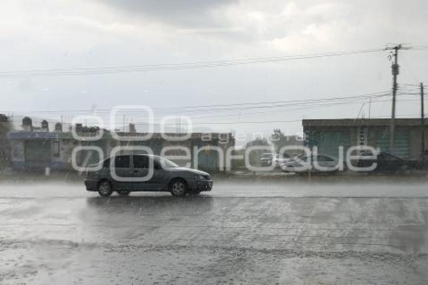TLAXCALA . LLUVIA