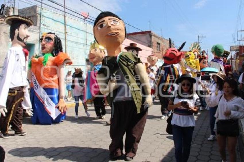 ATLIXCO . DESFILE DE MOJIGANGAS
