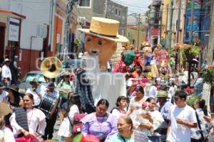 ATLIXCO . DESFILE DE MOJIGANGAS