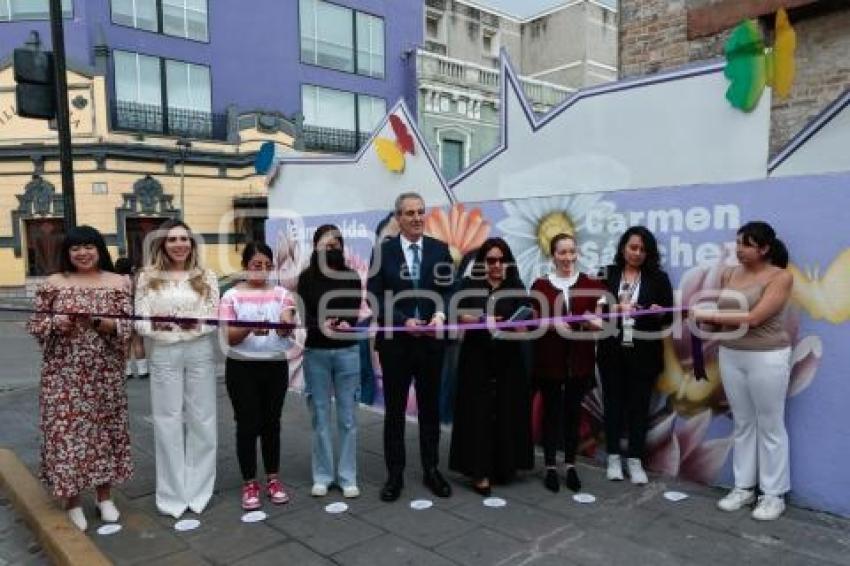 AYUNTAMIENTO . MURAL VIOLENCIA ÁCIDA