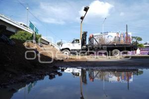 TLAXCALA . CONSTRUCCIÓN DE VIADUCTO
