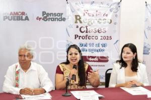 SEDETRA . FERIA REGRESO A CLASES