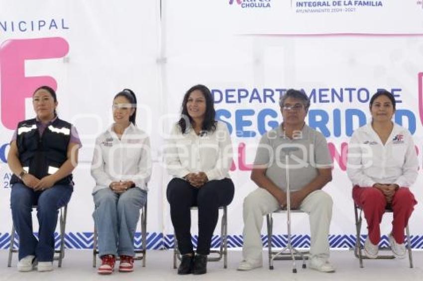 SAN ANDRÉS CHOLULA . APOYOS ALIMENTARIOS