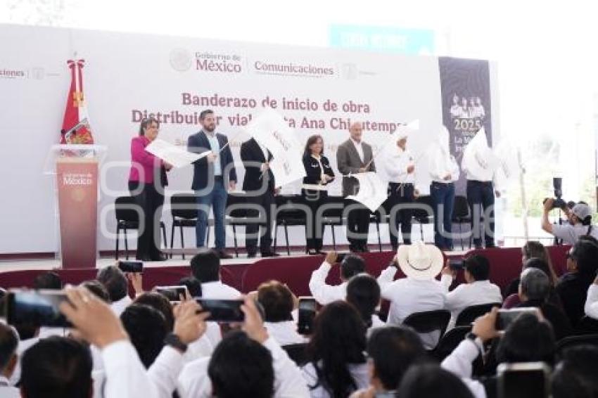 TLAXCALA . CONSTRUCCIÓN DE VIADUCTO