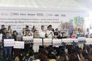 GOBIERNO DEL ESTADO . PROGRAMA OBRA COMUNITARIA
