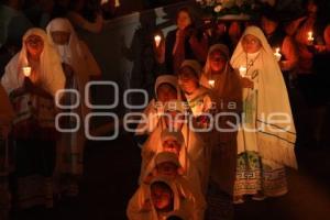 TLAXCALA . CORRIDA DE LAS LUCES