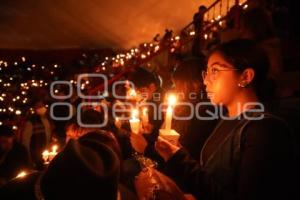 TLAXCALA . CORRIDA DE LAS LUCES
