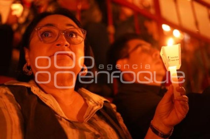 TLAXCALA . CORRIDA DE LAS LUCES