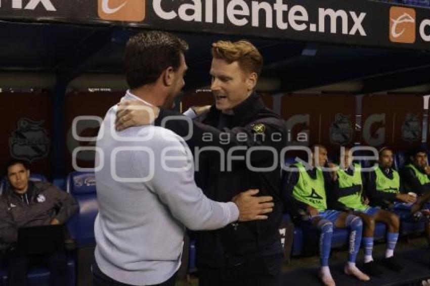 FÚTBOL . CLUB PUEBLA VS SAN LUIS