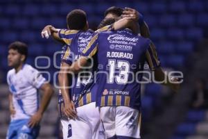 FÚTBOL . CLUB PUEBLA VS SAN LUIS