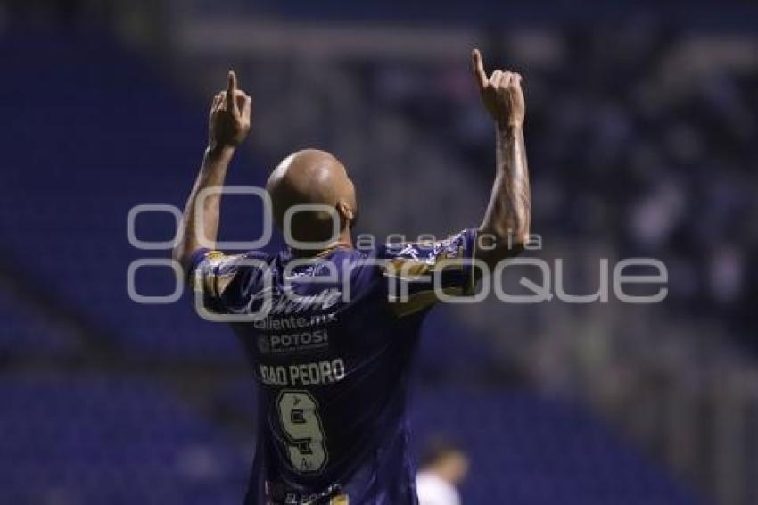 FÚTBOL . CLUB PUEBLA VS SAN LUIS