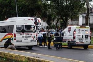 ESTACIONAMIENTO ESTADIO CUAUHTÉMOC . RIÑA