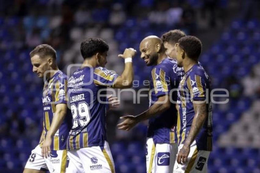 FÚTBOL . CLUB PUEBLA VS SAN LUIS