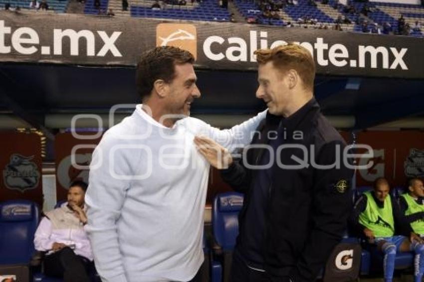 FÚTBOL . CLUB PUEBLA VS SAN LUIS
