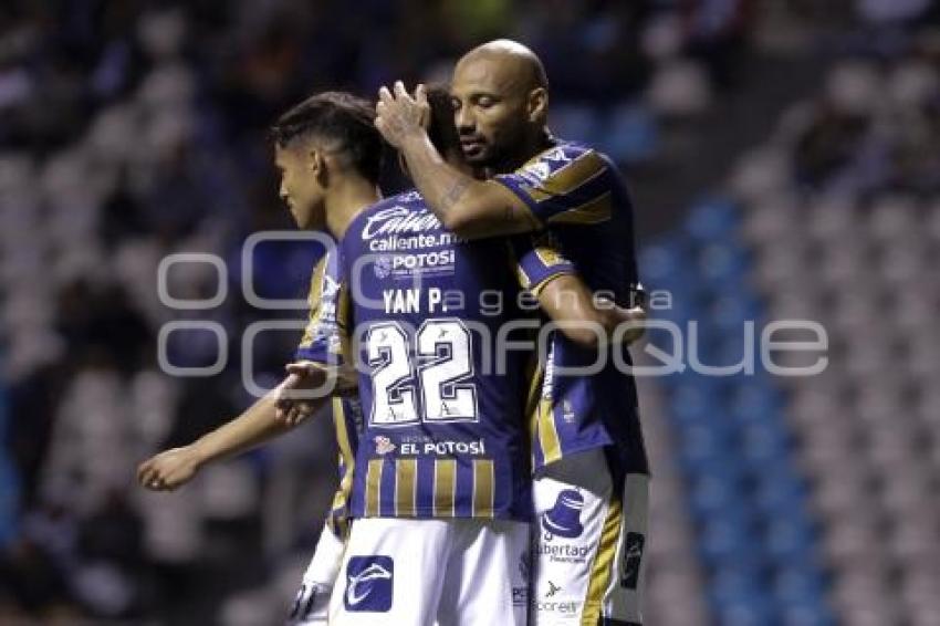 FÚTBOL . CLUB PUEBLA VS SAN LUIS