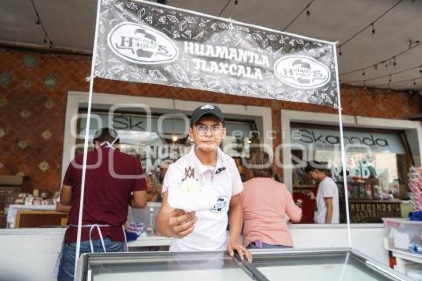 TLAXCALA . HELADO CIELO DE MARÍA