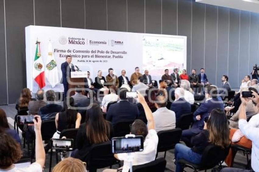 GOBIERNO ESTATAL . CONVENIO POLO DE DESARROLLO