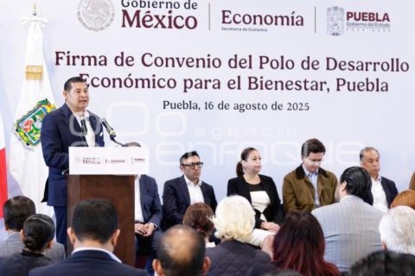 GOBIERNO ESTATAL . CONVENIO POLO DE DESARROLLO