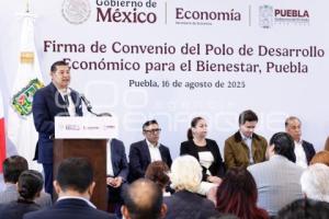 GOBIERNO ESTATAL . CONVENIO POLO DE DESARROLLO