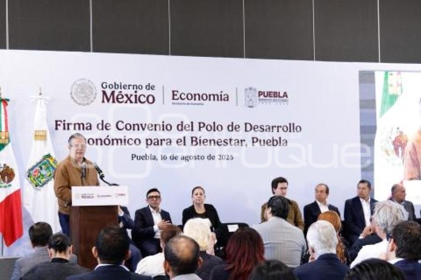 GOBIERNO ESTATAL . CONVENIO POLO DE DESARROLLO