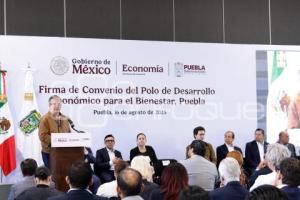 GOBIERNO ESTATAL . CONVENIO POLO DE DESARROLLO
