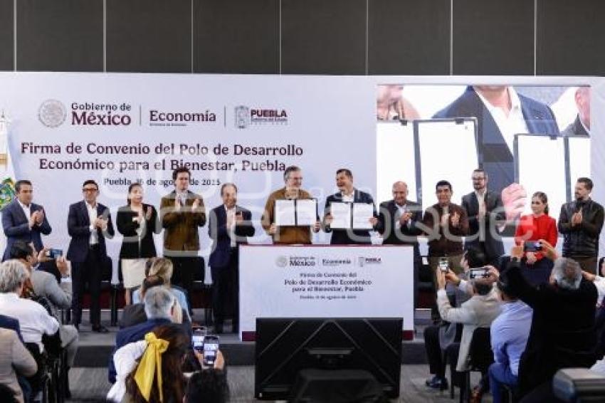 GOBIERNO ESTATAL . CONVENIO POLO DE DESARROLLO