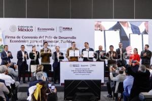 GOBIERNO ESTATAL . CONVENIO POLO DE DESARROLLO