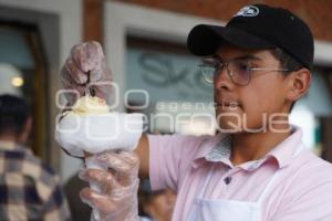 TLAXCALA . HELADO CIELO DE MARÍA