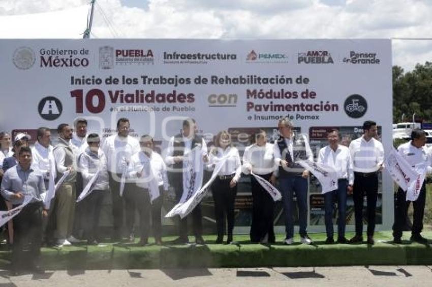 GOBIERNO ESTATAL . REHABILITACIÓN VIALIDADES