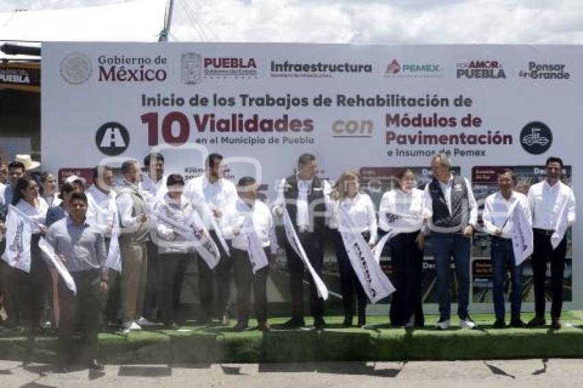 GOBIERNO ESTATAL . REHABILITACIÓN VIALIDADES