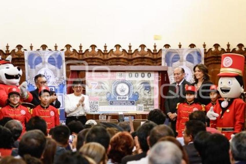 BUAP . LOTERÍA NACIONAL