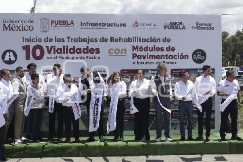 GOBIERNO ESTATAL . REHABILITACIÓN VIALIDADES