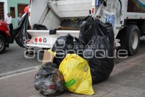 TLAXCALA . ACCIDENTE RECOLECTOR DE BASURA