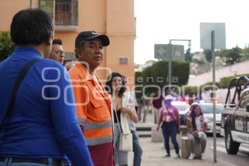 TLAXCALA . ACCIDENTE RECOLECTOR DE BASURA