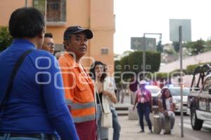 TLAXCALA . ACCIDENTE RECOLECTOR DE BASURA