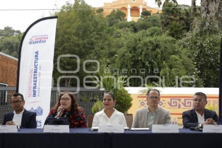 SAN ANDRÉS CHOLULA . CONVENIO INAH
