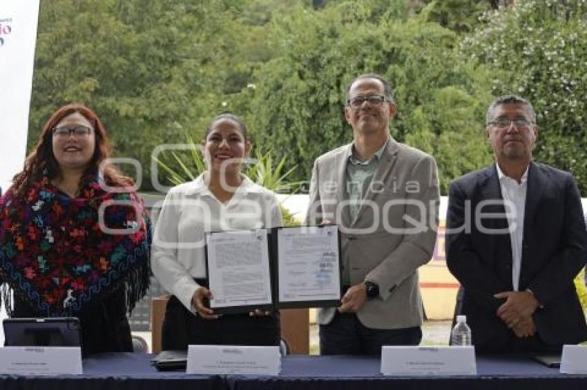 SAN ANDRÉS CHOLULA . CONVENIO INAH