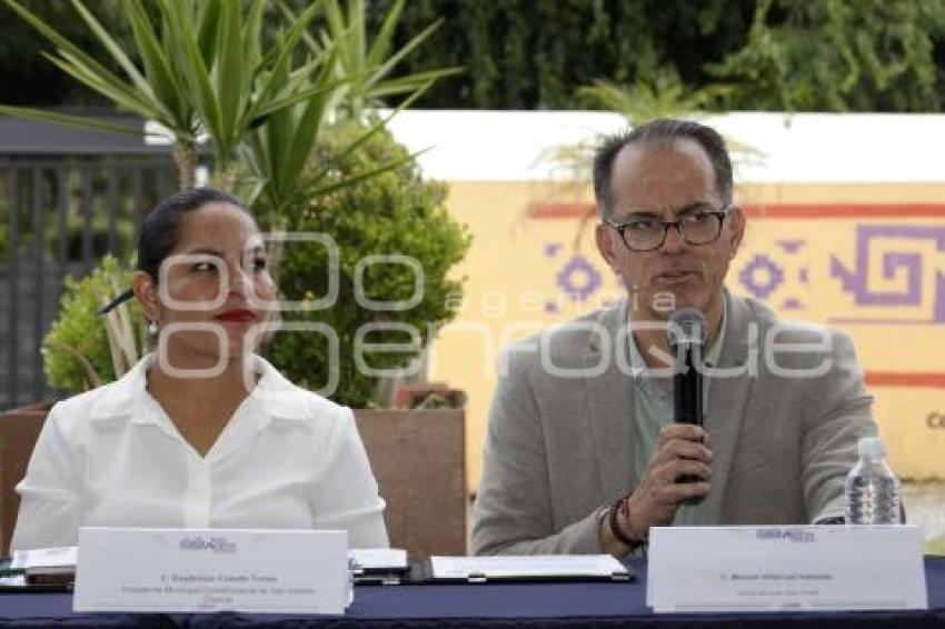 SAN ANDRÉS CHOLULA . CONVENIO INAH